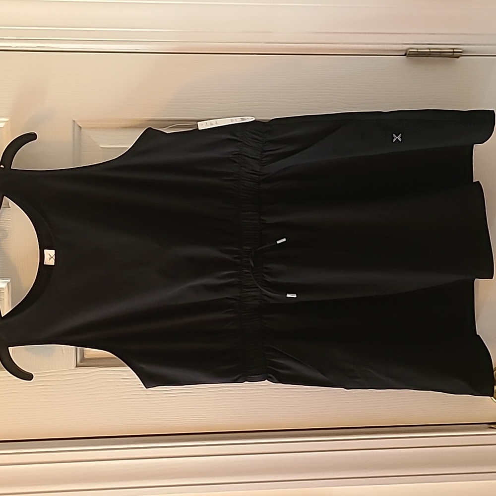 XERSION BRAND GIRLS PLUS SIZE BLACK TANK TOP JUMPER/ROMPER/DRESS SIZE XL 18.5P